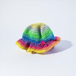 Colorful Crochet Bucket Hat